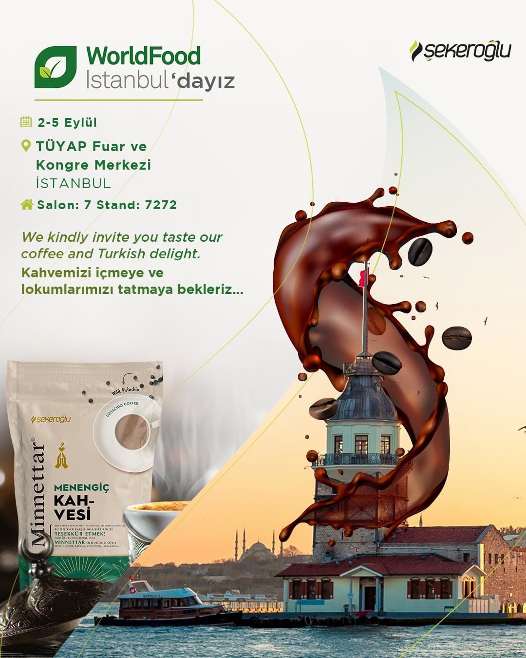 🌍 WorldFood İstanbul’dayız!